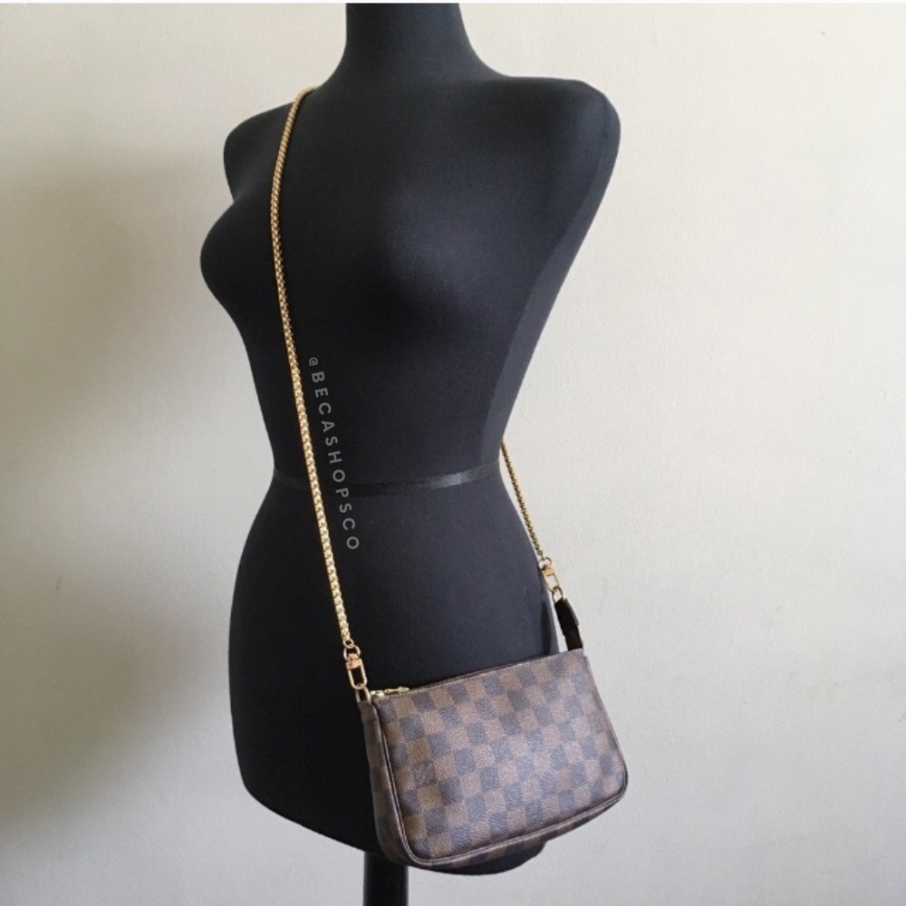 Gold Crossbody Chain Purse Strap Replacement - Picture 6 of 6